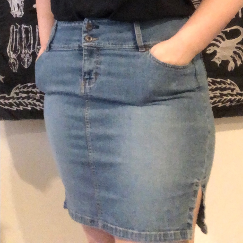 Jean skirt